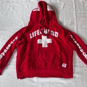 Red Lifeguard Hoodie